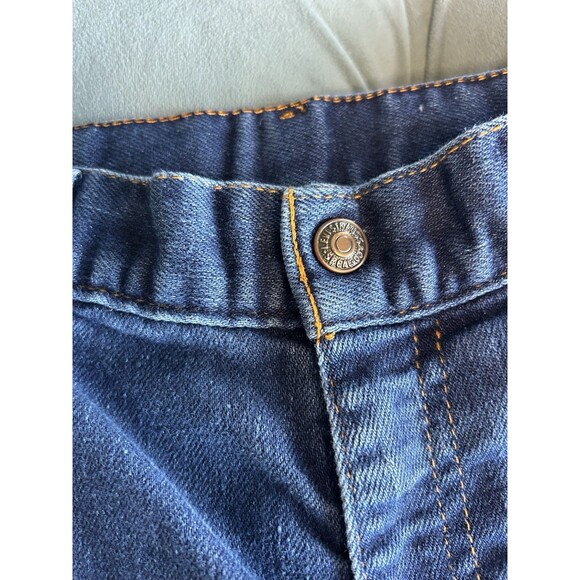 Vintage 70s Levis Jeans USA Made High Waist Wide Leg Own History - Picture 4 of 14